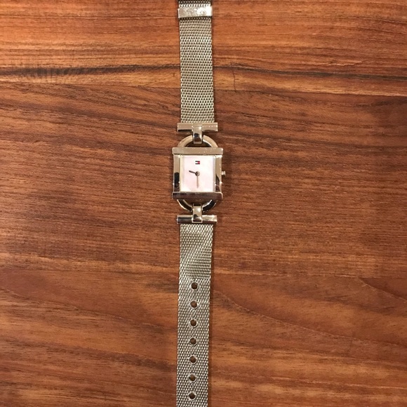 Tommy Hilfiger Stainless Steal Square Watch - Picture 3 of 8